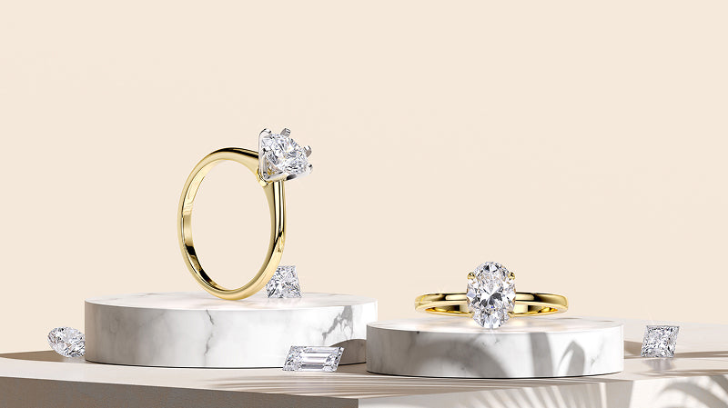 Affordable Lab Created Diamond Rings That Radiate Luxury