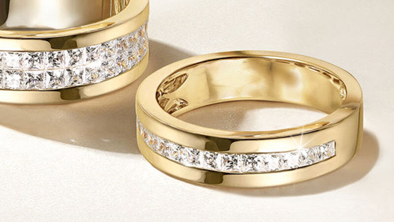 Custom Moissanite Rings for Men