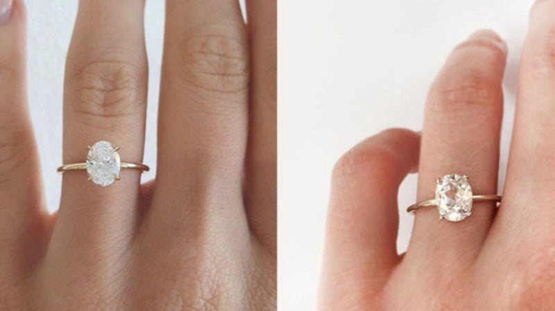 moissanite vs white sapphire price