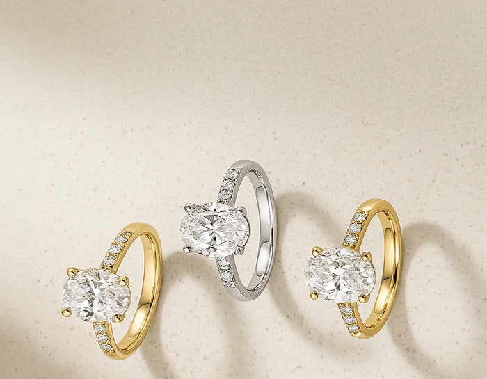 Oval Cut Engagement Rings