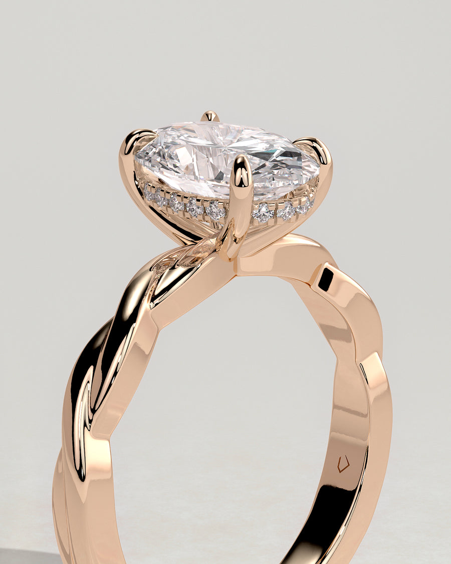 Trinity 18k Rose Gold 010