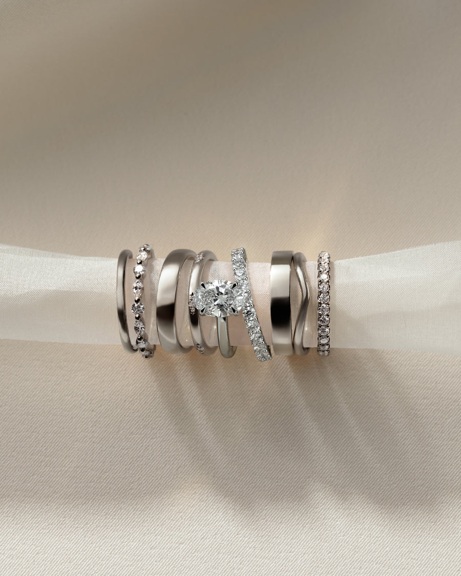 Sevela 18k White Gold 005