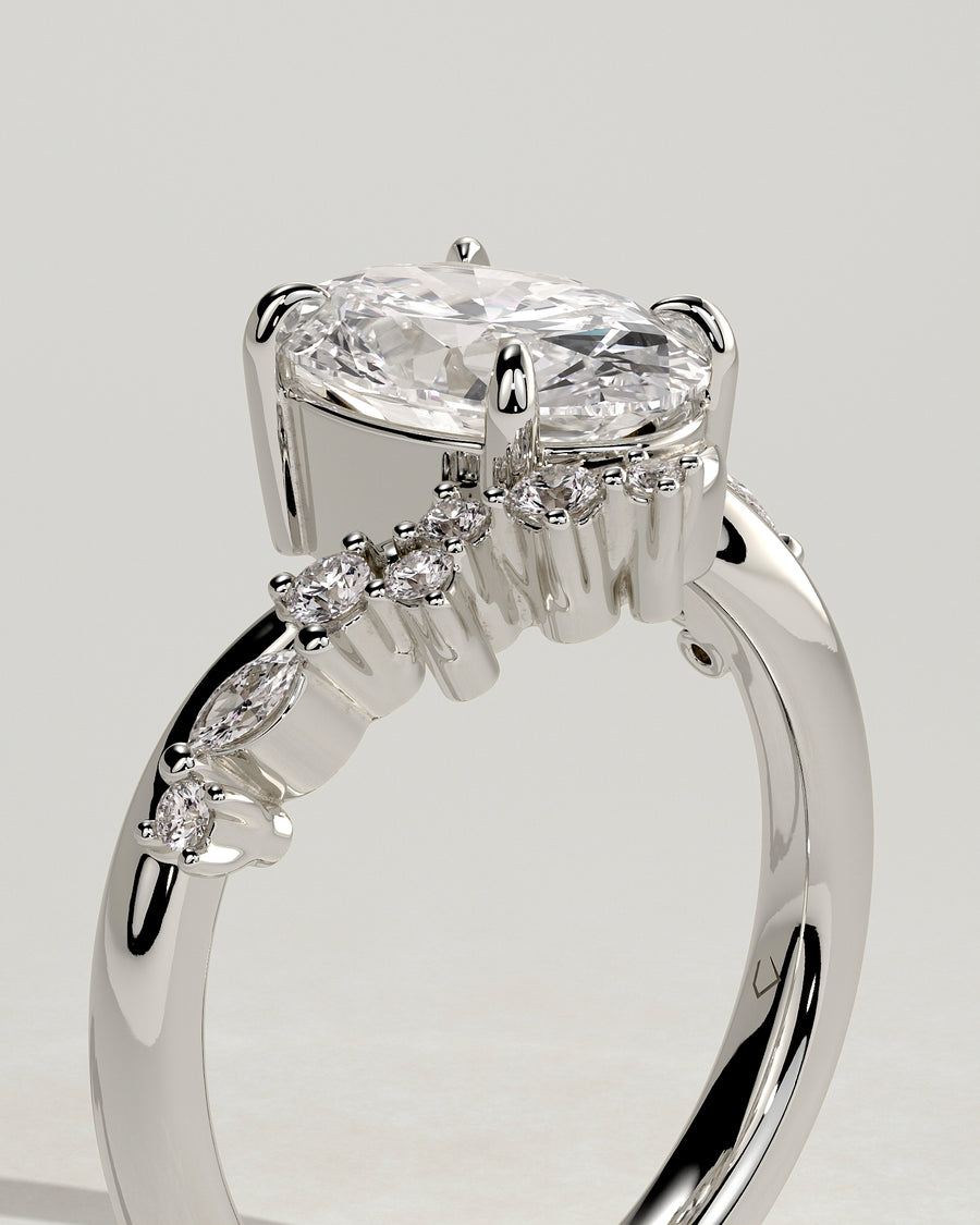 Ezmerelda 18k White Gold 010
