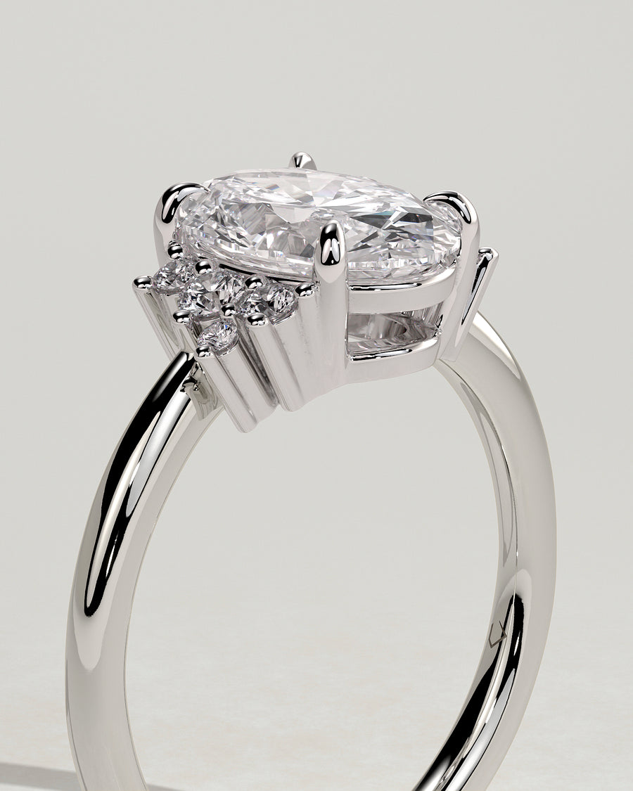 Esther 18k White Gold 010