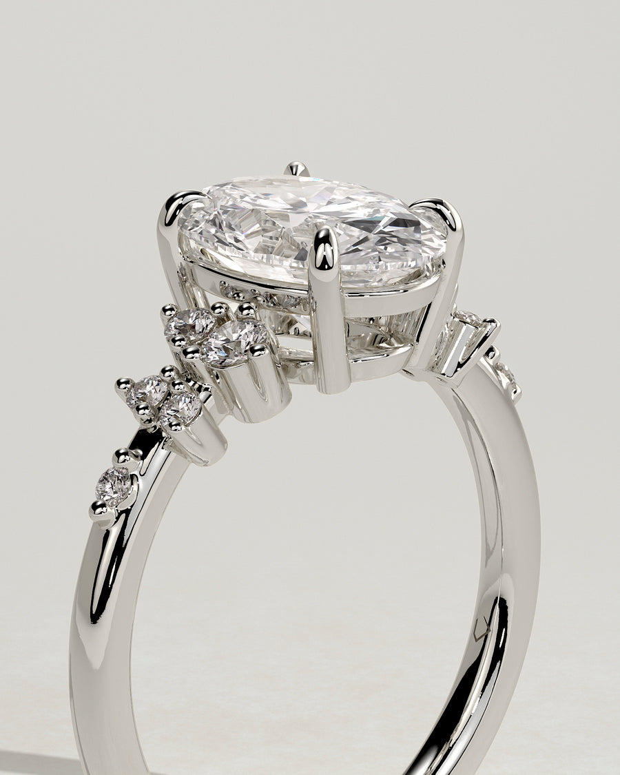 Bella 18k White Gold 010