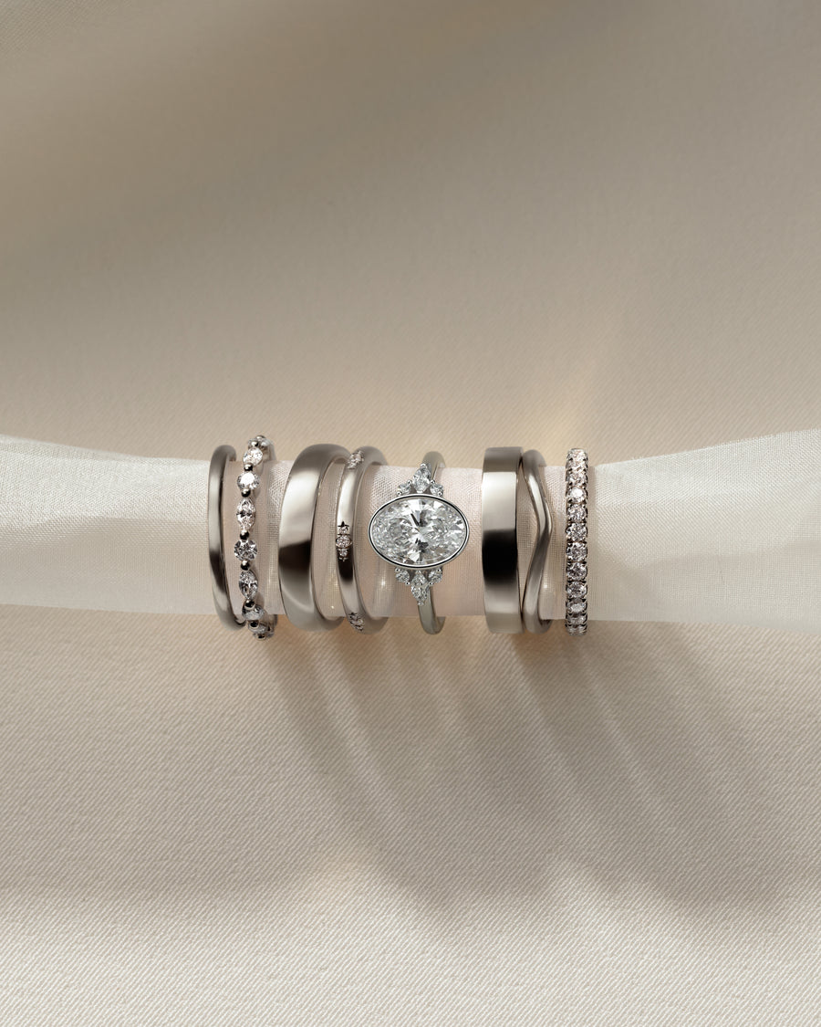 Meesha 18k White Gold 005