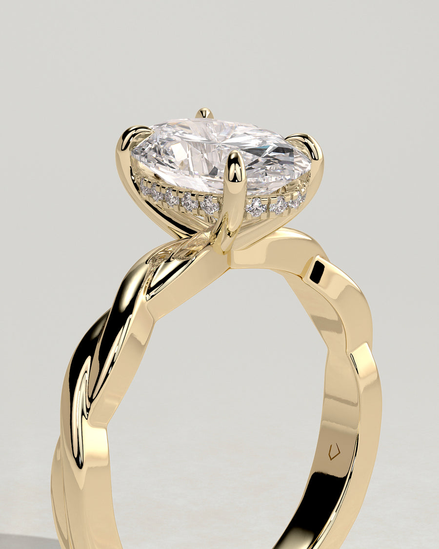 Trinity 18k Yellow Gold 010