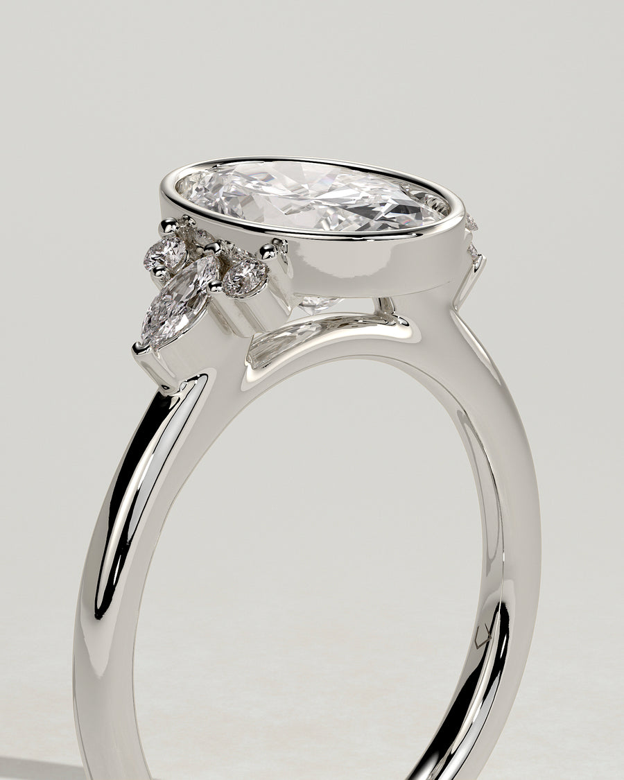 Meesha 18k White Gold 010