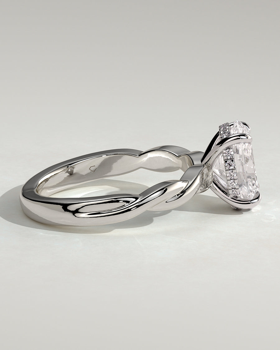 Trinity 18k White Gold 007