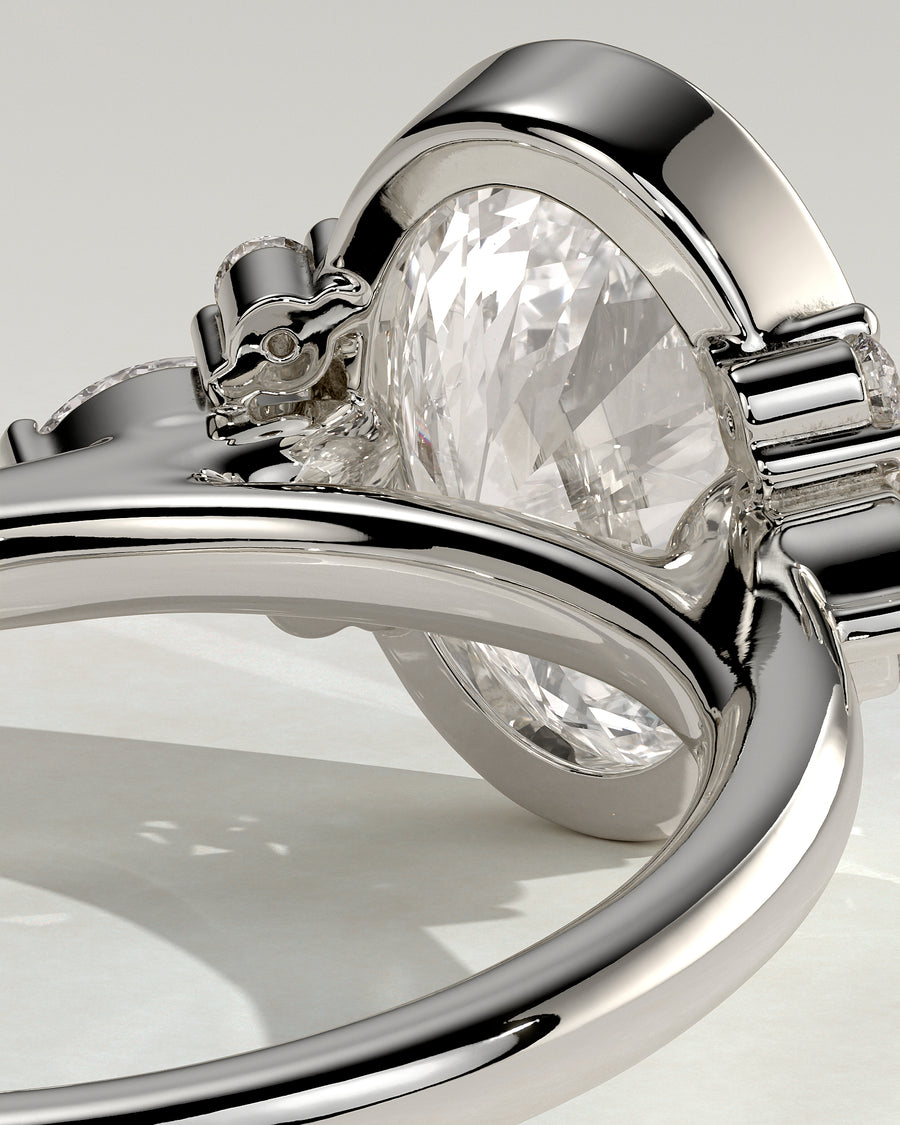 Meesha 18k White Gold 009