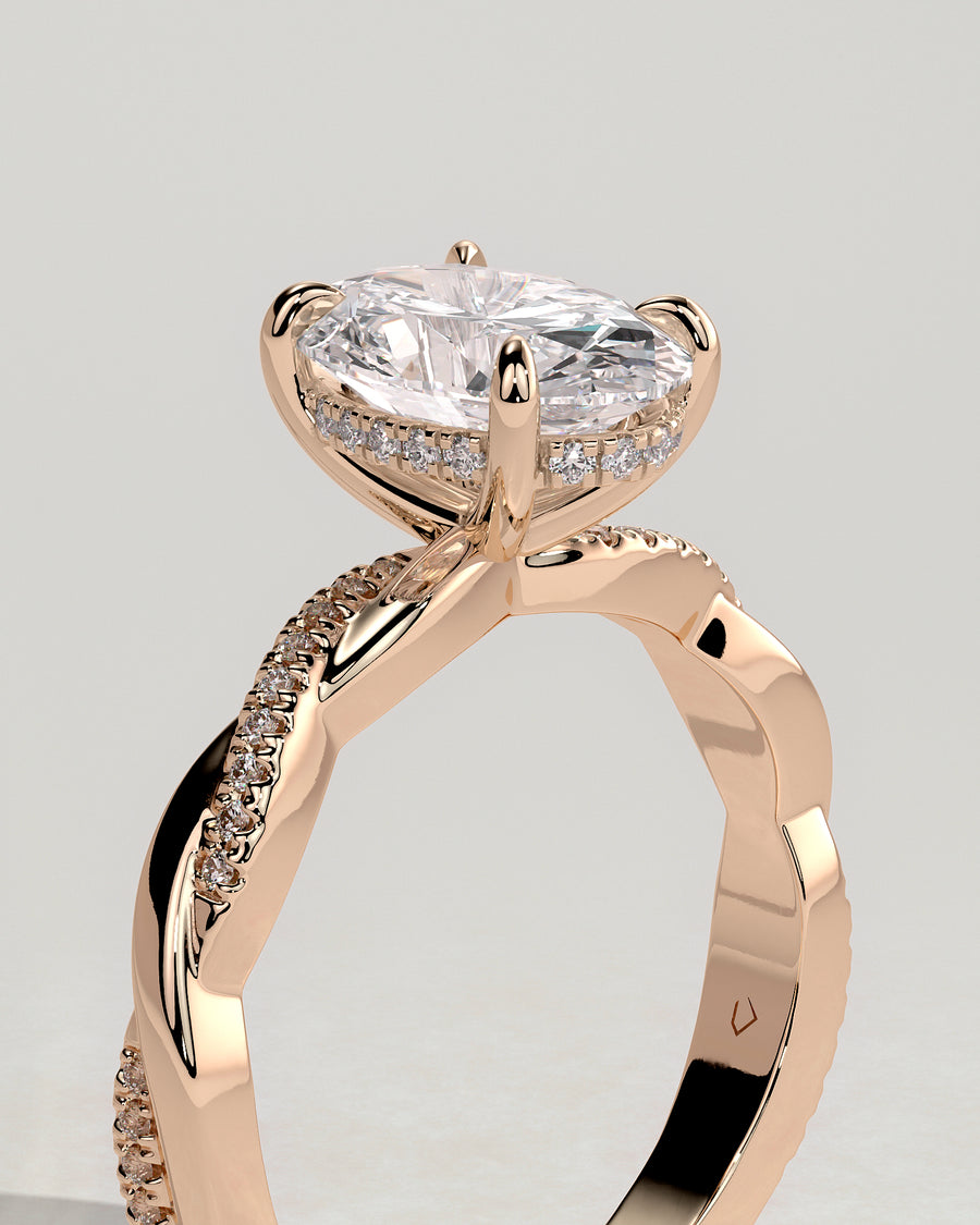 Lara 18k Rose Gold 010