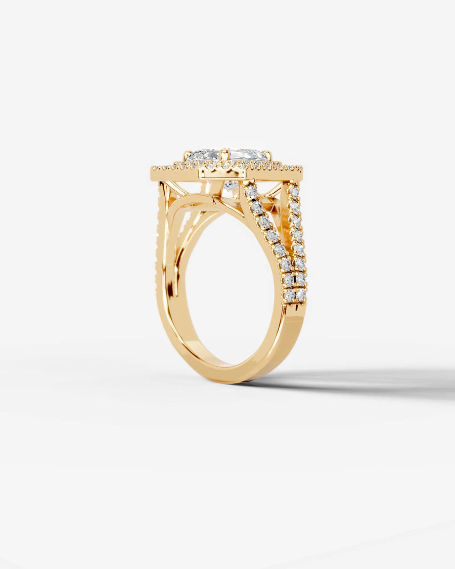 Naomi (Asscher) 18k Yellow Gold 002