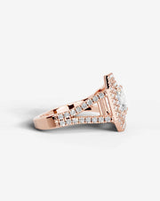 Naomi (Asscher) 14k Rose Gold 006