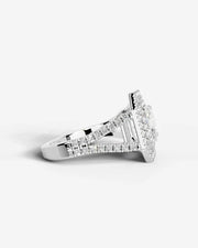 Naomi (Asscher) 14k White Gold 006