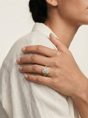 Naomi (Elongated Radiant) 14k Yellow Gold 004
