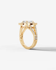Naomi (Elongated Cushion) 18k Yellow Gold 003