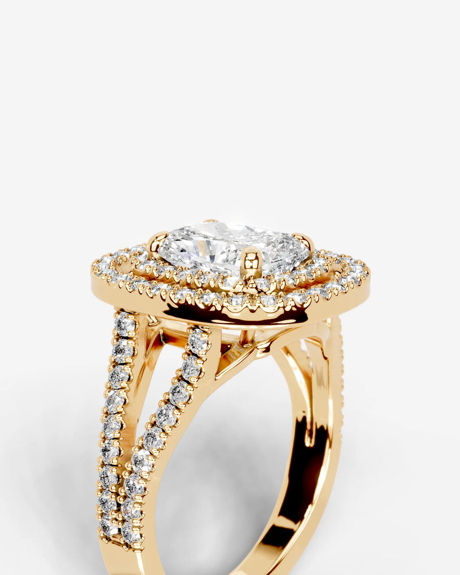Naomi (Elongated Cushion) 18k Yellow Gold 004