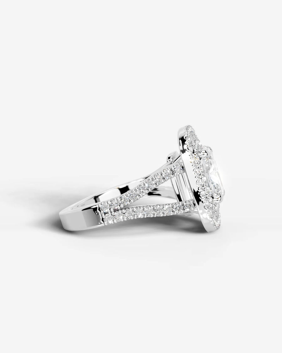 Naomi (Elongated Cushion) 18k White Gold 006