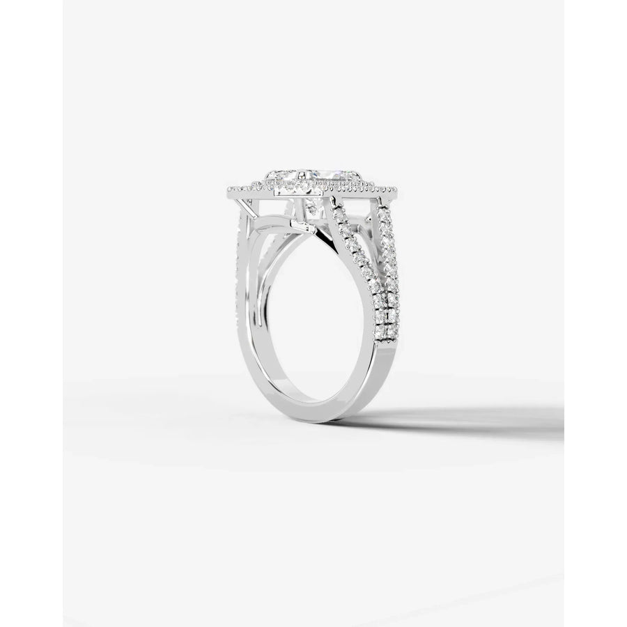Naomi (Elongated Radiant) 18k White Gold 002