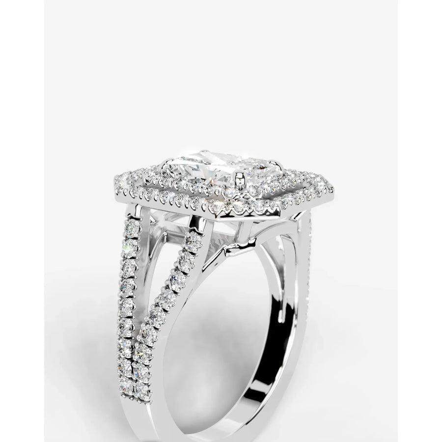 Naomi (Elongated Radiant) 18k White Gold 003
