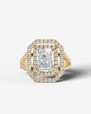 Naomi (Elongated Radiant) 14k Yellow Gold 001