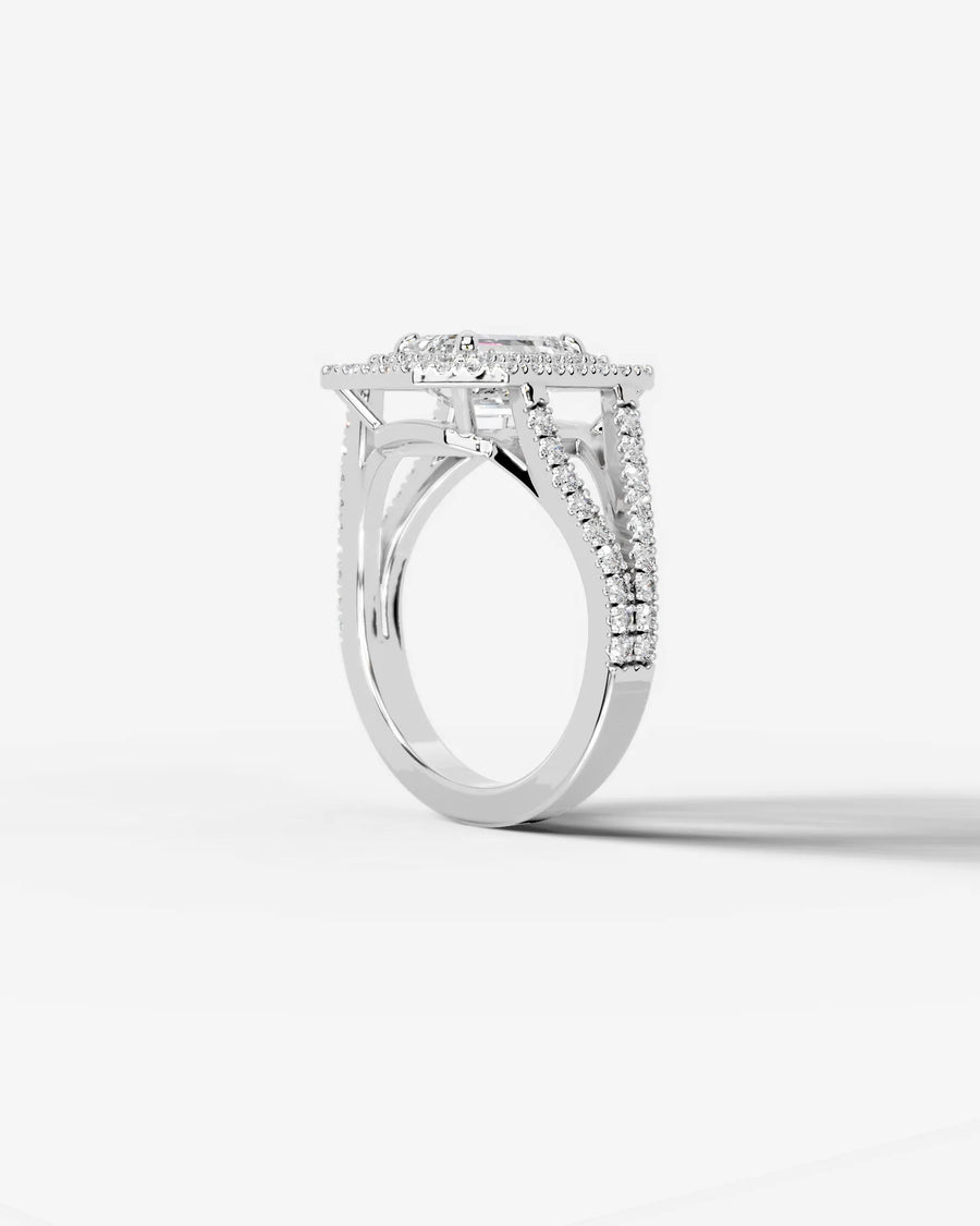 Naomi (Emerald) 14k White Gold 002