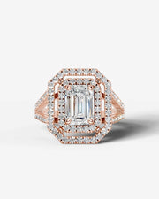 Naomi (Emerald) 14k Rose Gold 001
