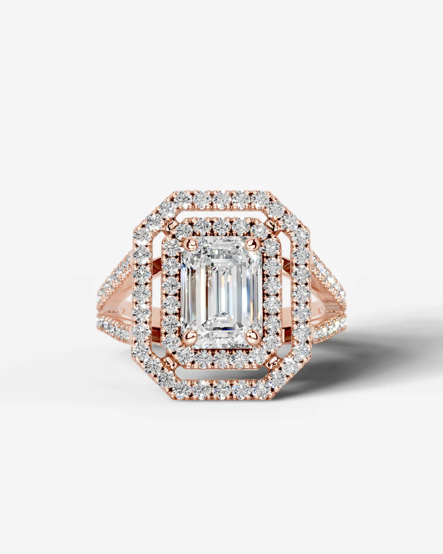 Naomi (Emerald) 14k Rose Gold 001