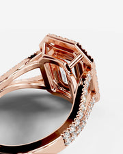 Naomi (Emerald) 14k Rose Gold 005