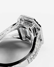 Naomi (Emerald) 14k White Gold 005