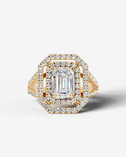 Naomi (Emerald) 14k Yellow Gold 001