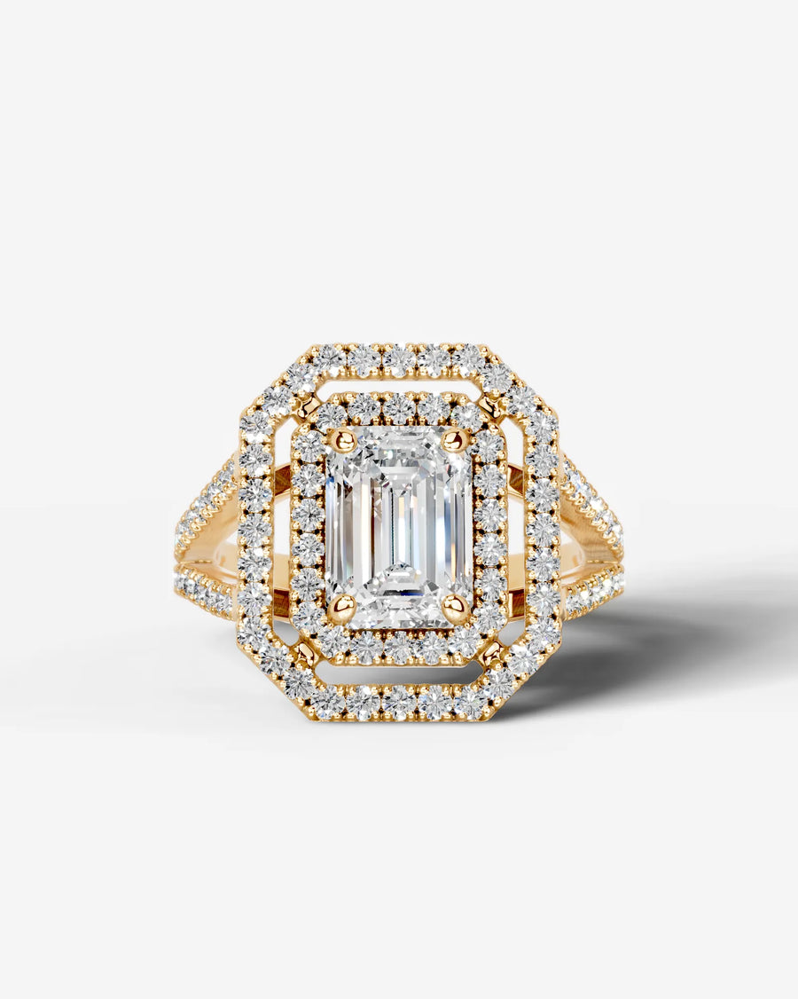 Naomi (Emerald) 14k Yellow Gold 001