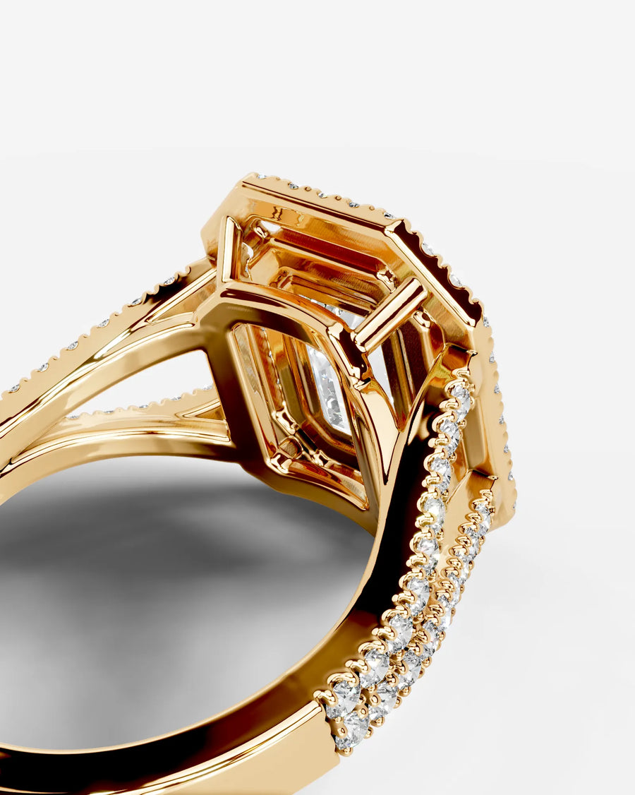 Naomi (Emerald) 14k Yellow Gold 005