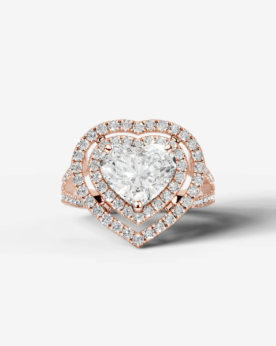 Naomi (Heart) 14k Rose Gold 001