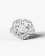Naomi (Heart) 18k White Gold 001
