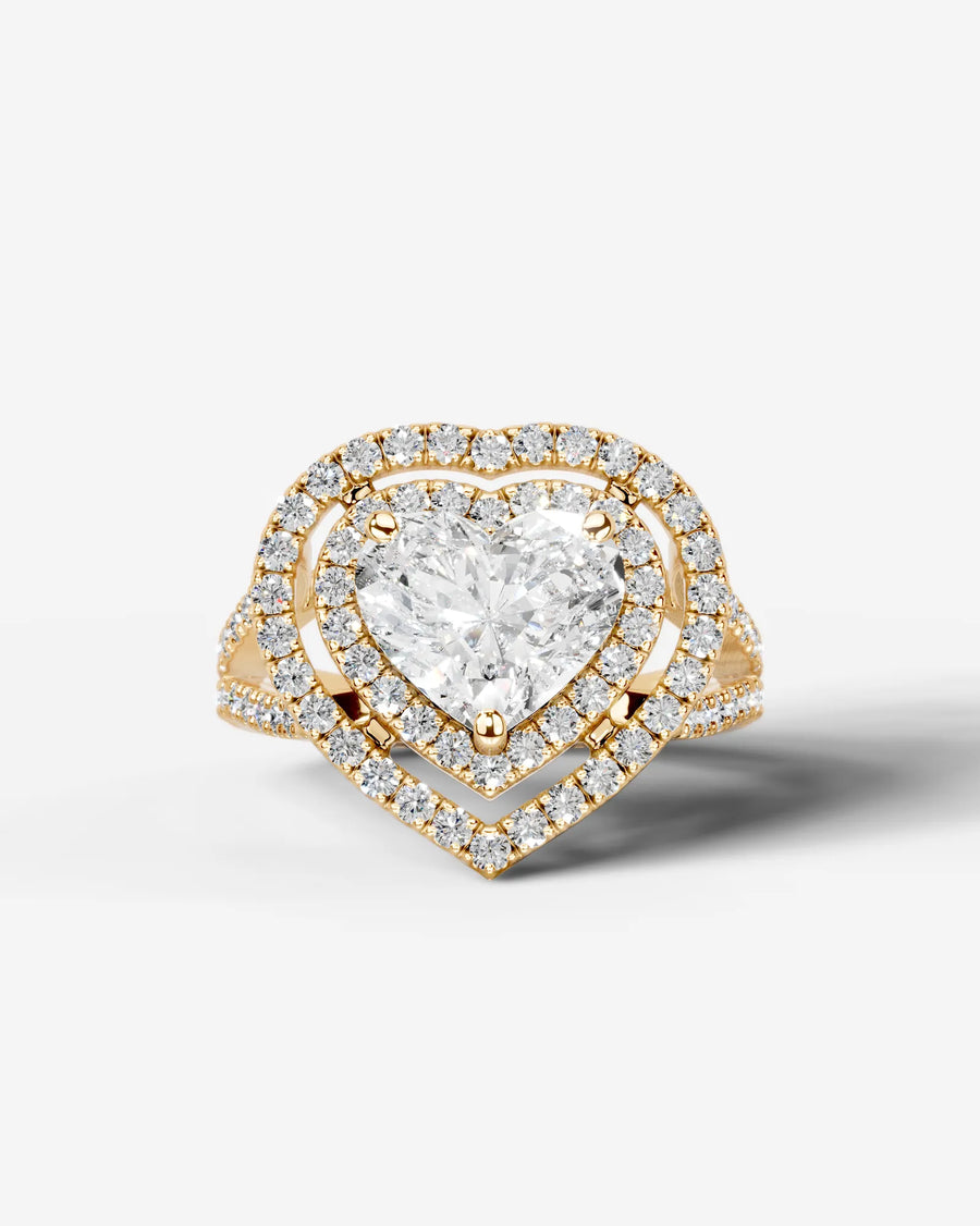 Naomi (Heart) 18k Yellow Gold 001