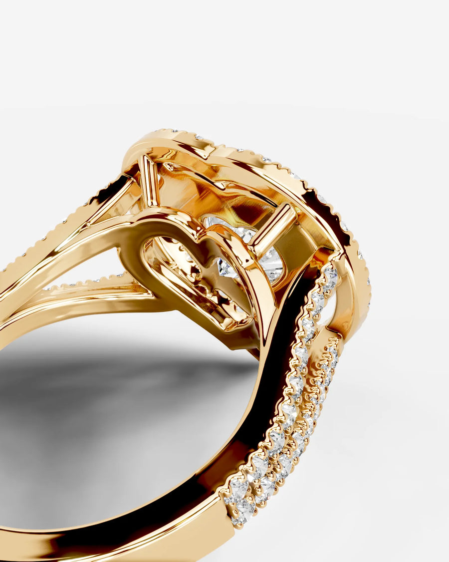 Naomi (Heart) 18k Yellow Gold 005