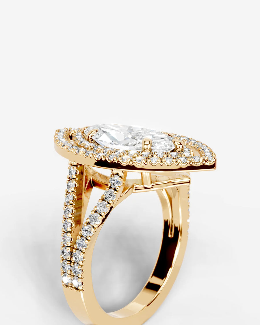 Naomi (Marquise) 14k Yellow Gold 003