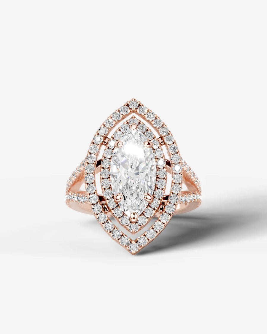 Naomi (Marquise) 14k Rose Gold 001