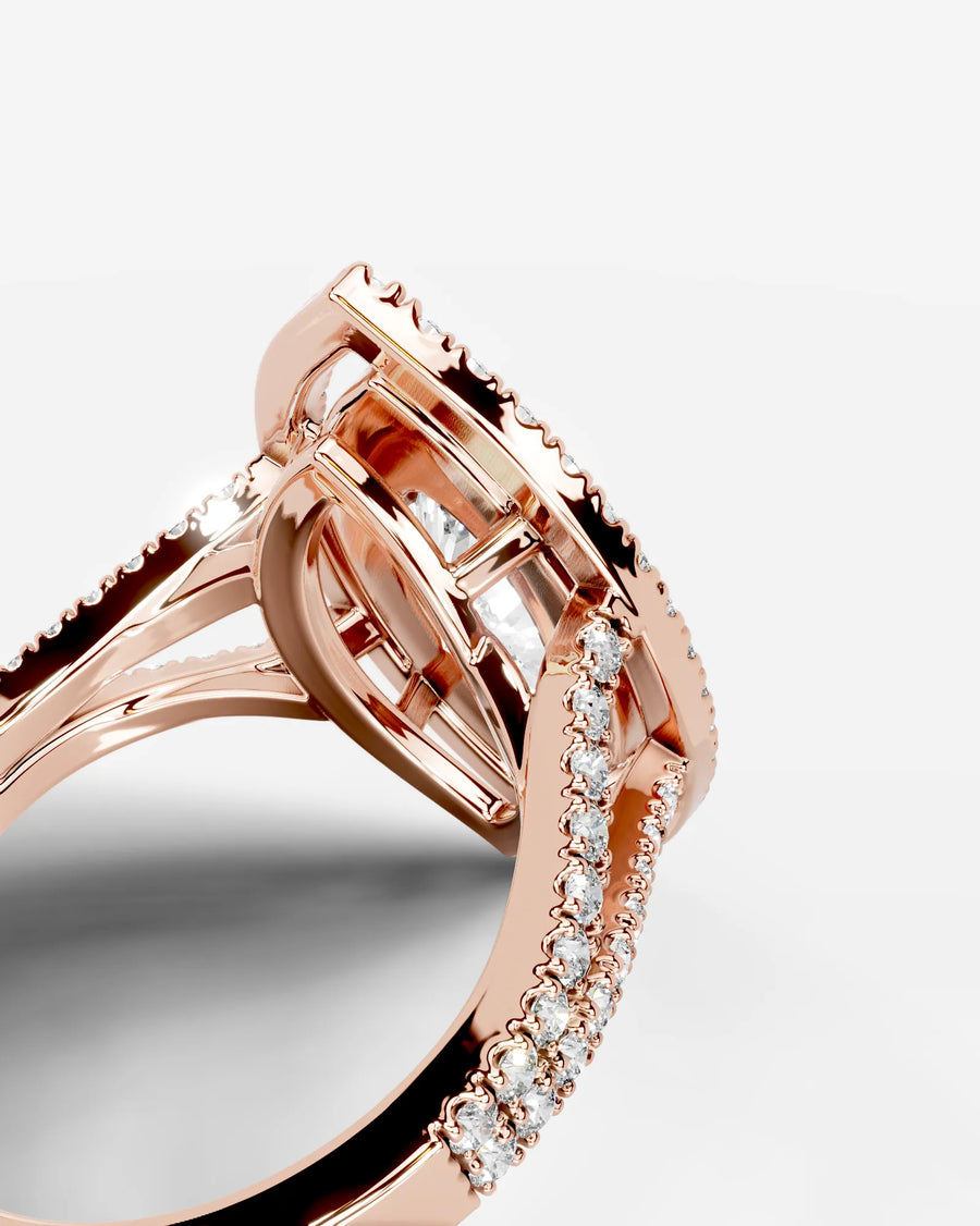 Naomi (Marquise) 14k Rose Gold 005