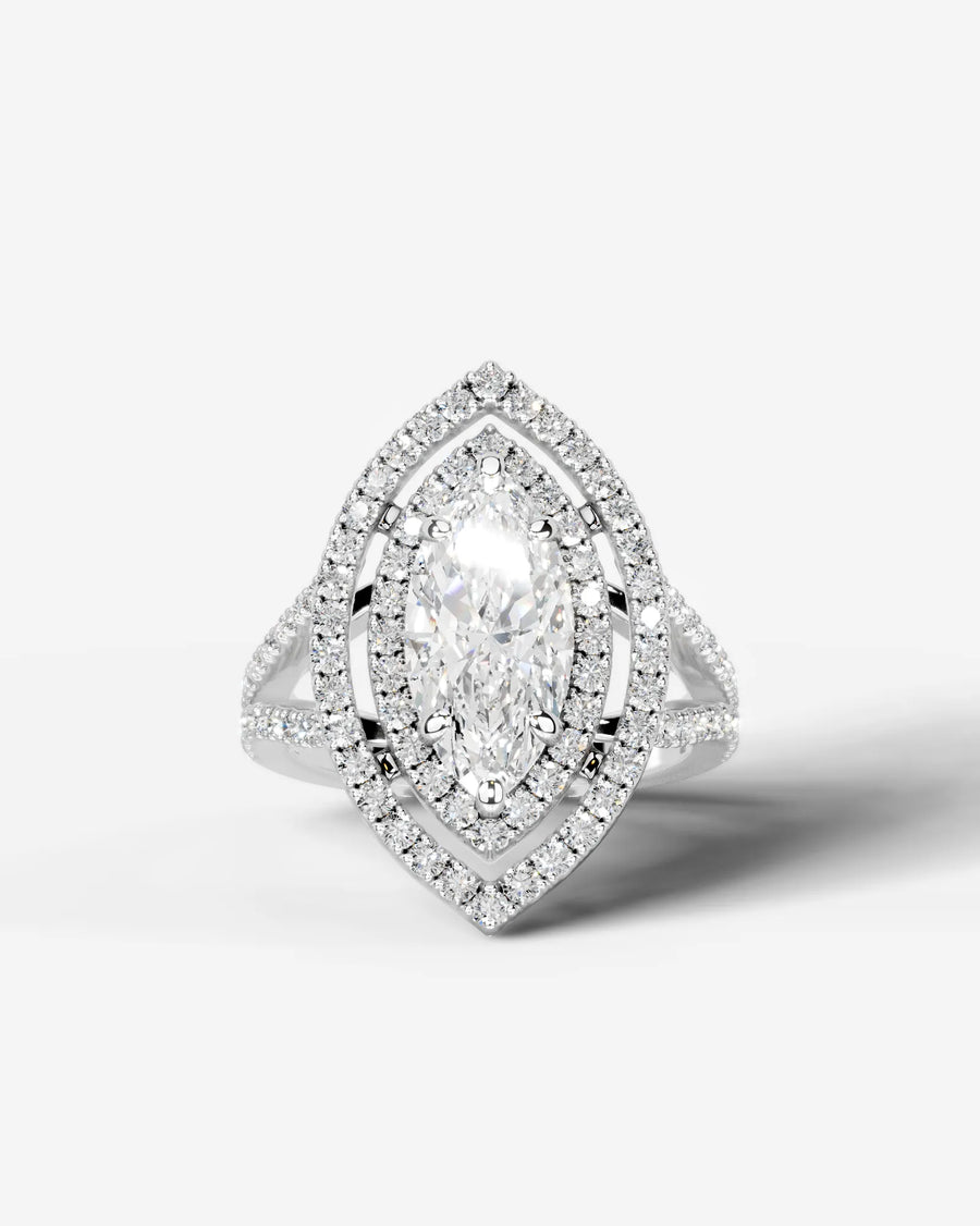 Naomi (Marquise) 14k White Gold 001