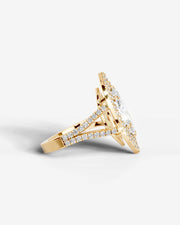 Naomi (Marquise) 14k Yellow Gold 006