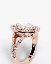 Naomi (Pear) 14k Rose Gold 003