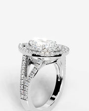 Naomi (Pear) 18k White Gold 003