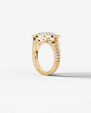 Naomi (Pear) 18k Yellow Gold 002