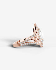Naomi (Pear) 14k Rose Gold 006