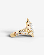 Naomi (Pear) 14k Yellow Gold 006