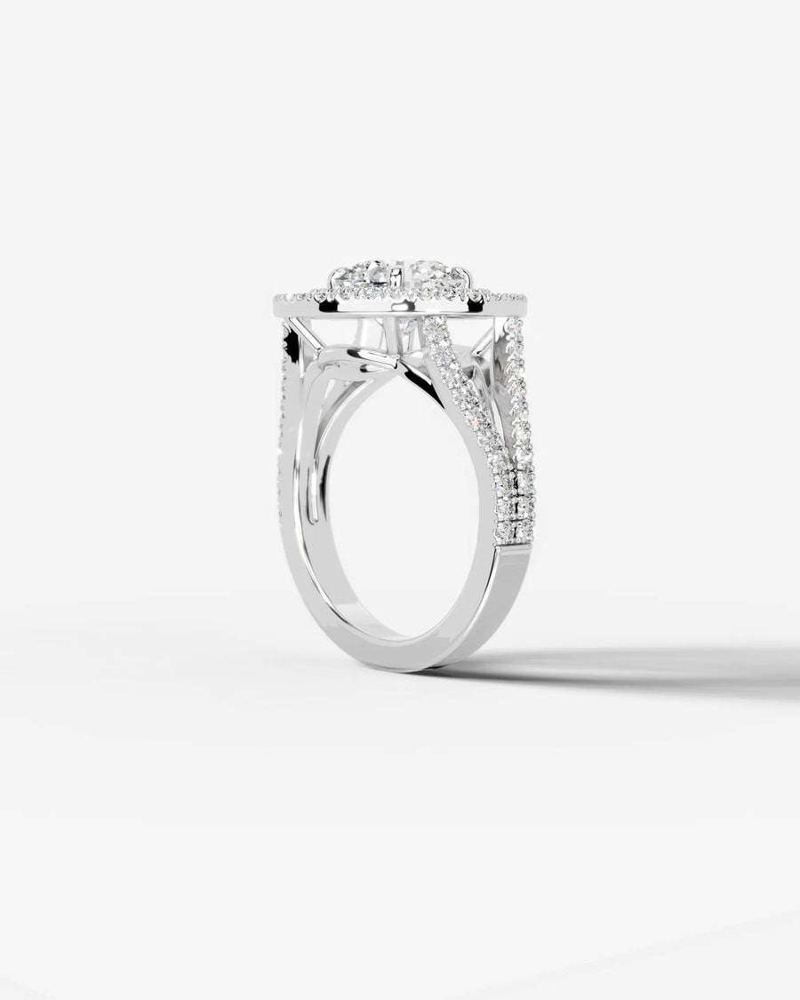 Naomi (Round) 18k White Gold 002