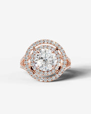 Naomi (Round) 14k Rose Gold 001