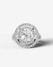 Naomi (Round) 18k White Gold 001
